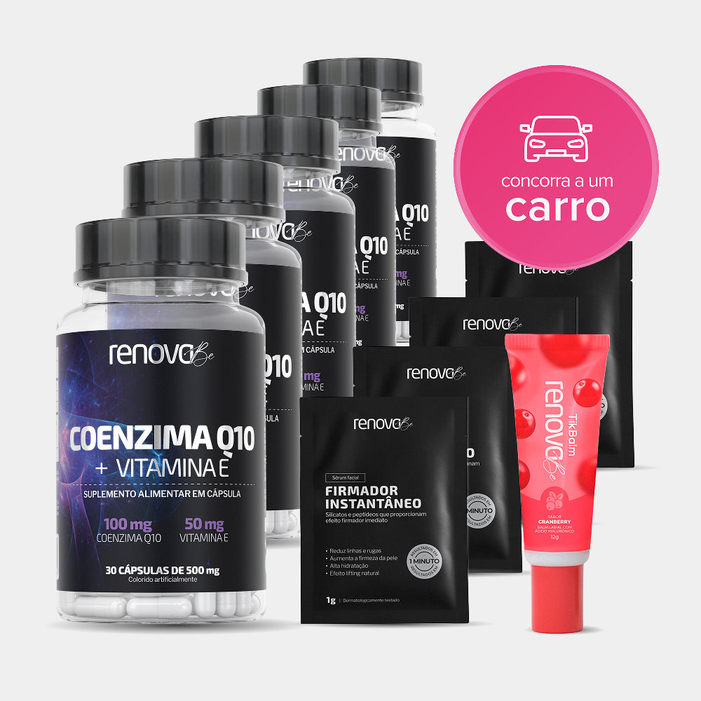 Coenzima Q10 + Vitamina E - Exclusivo