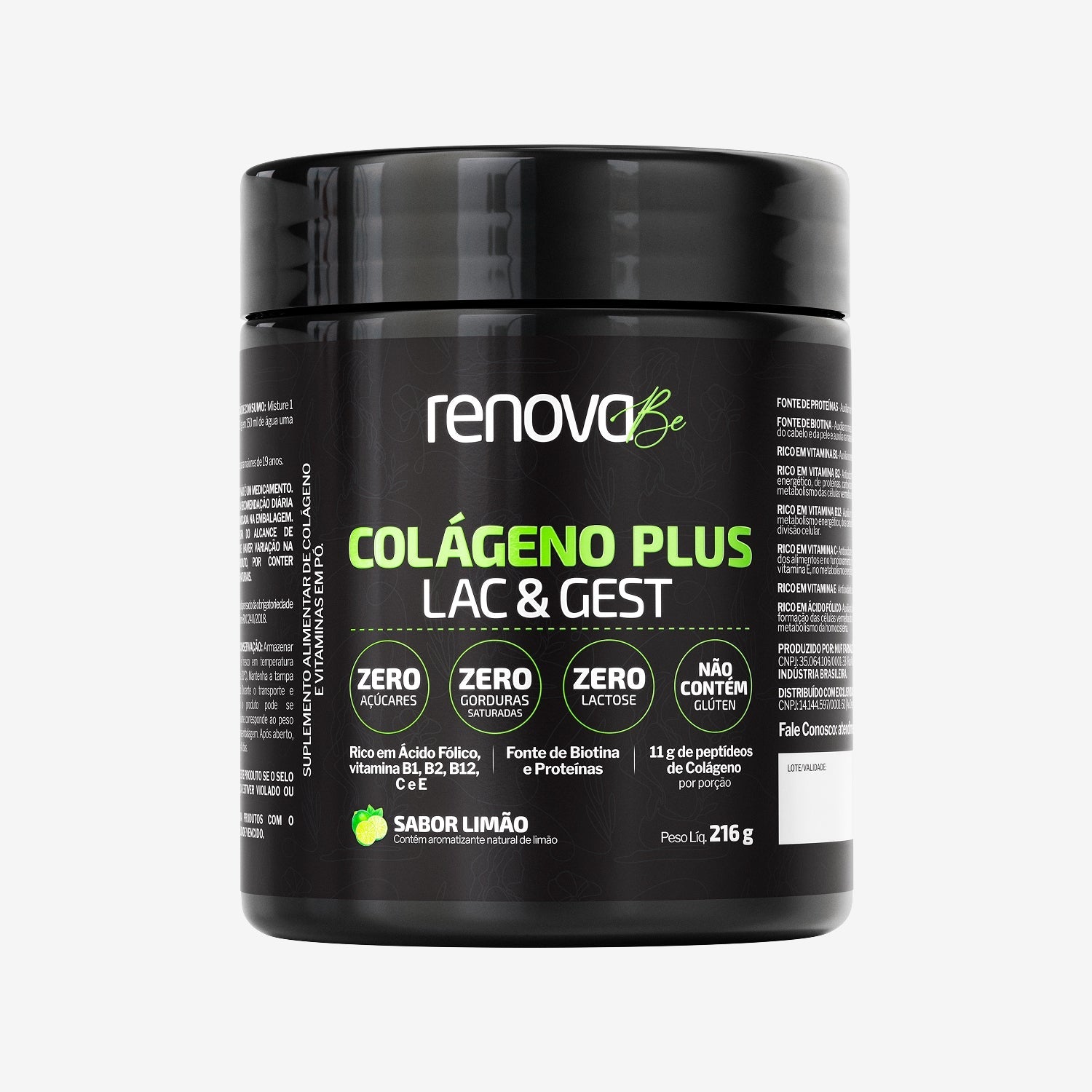 Colágeno Plus Lac & Gest - Limão