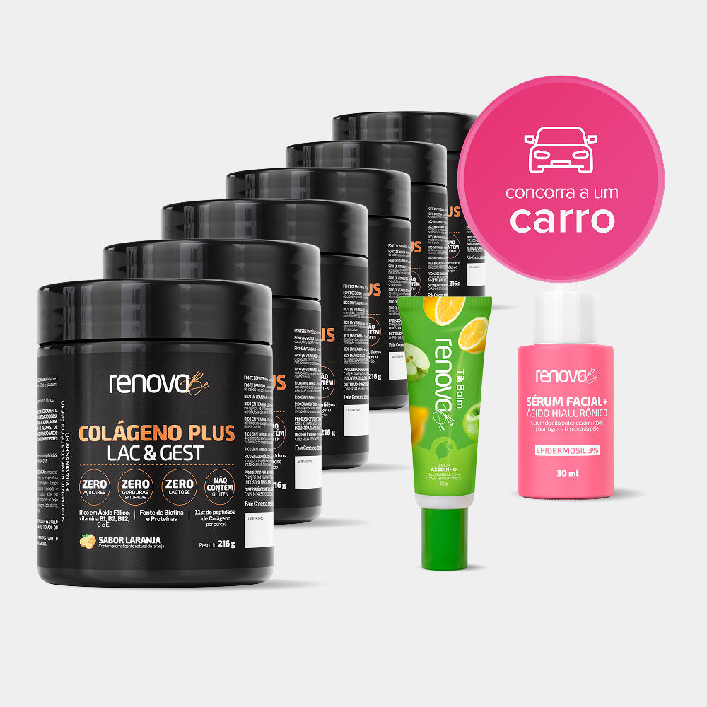 Colágeno Plus Lac & Gest para gestantes e lactantes - Exclusivo