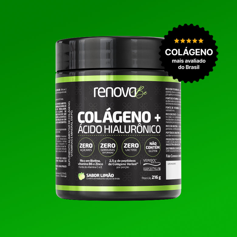 Colágeno Verisol® + Ácido Hialurônico - Limão