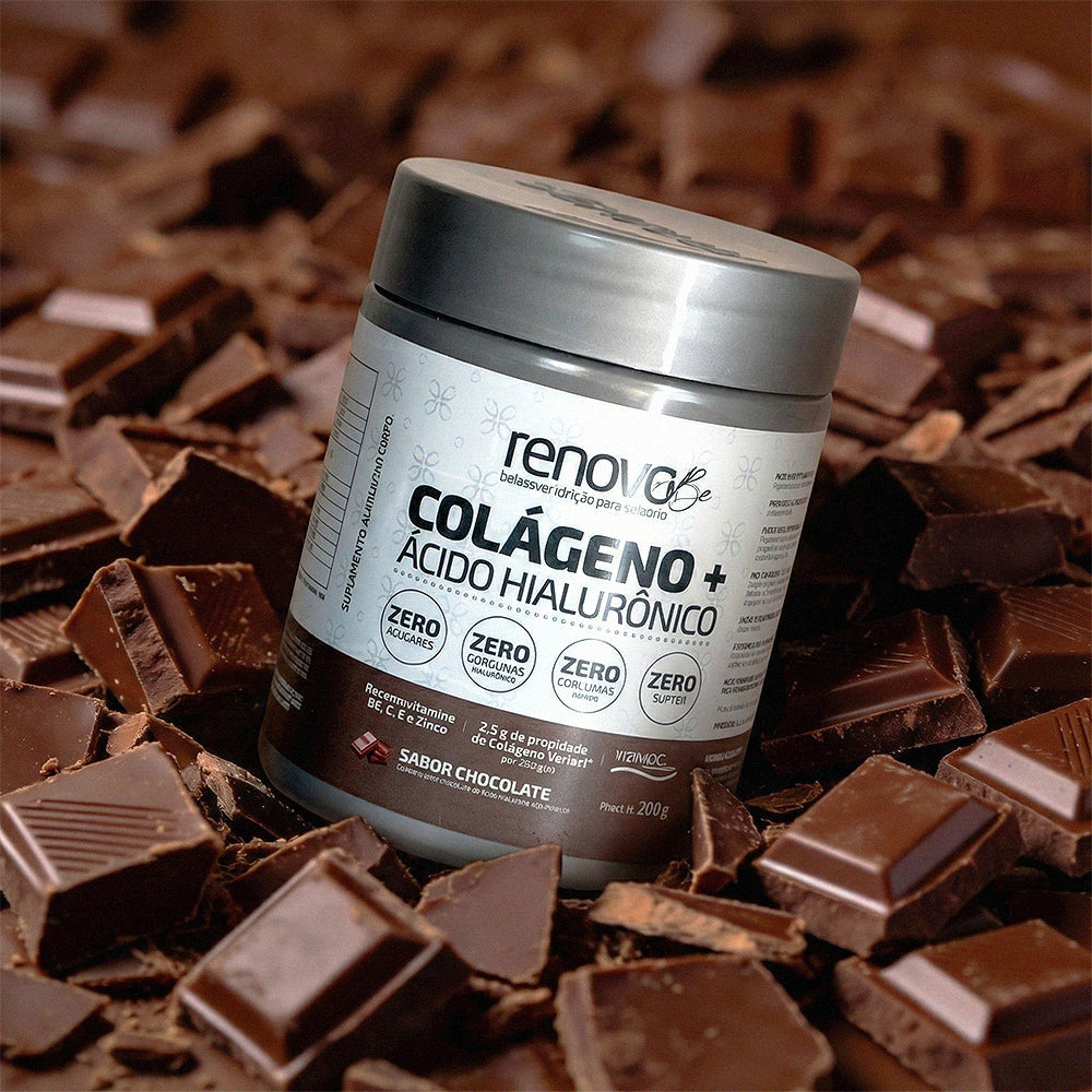 Colágeno Verisol® + Ácido Hialurônico - Chocolate