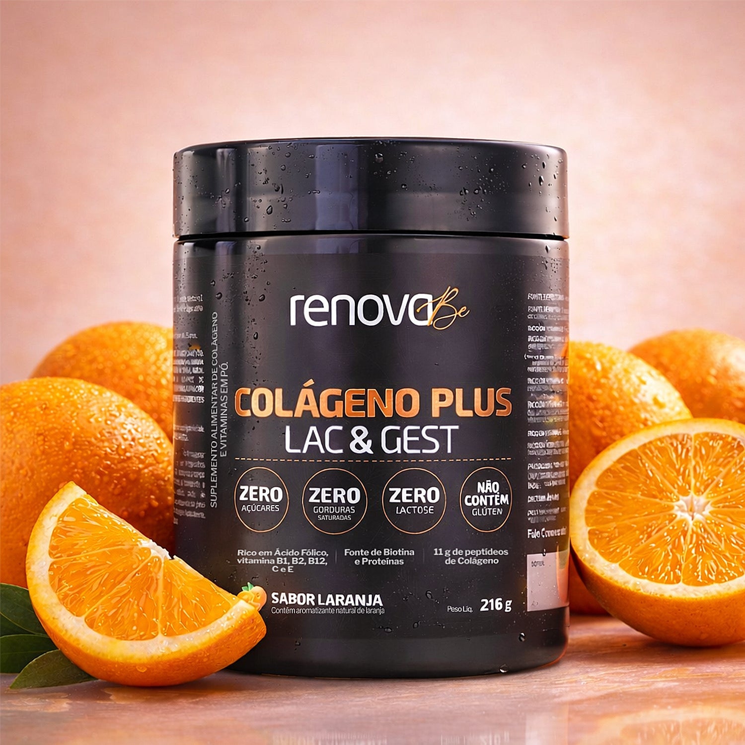 Colágeno Plus Lac & Gest - Laranja