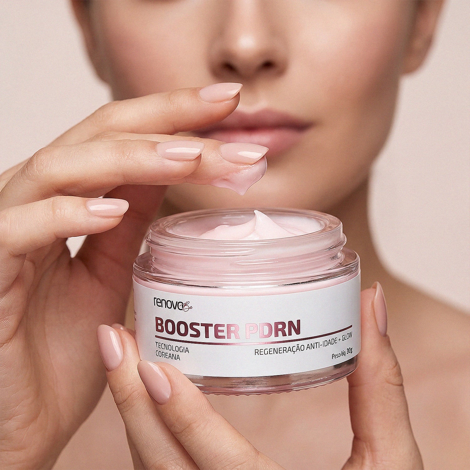 Booster PDRN 10.000ppm - Regeneração Anti-idade + Glow (Cópia)