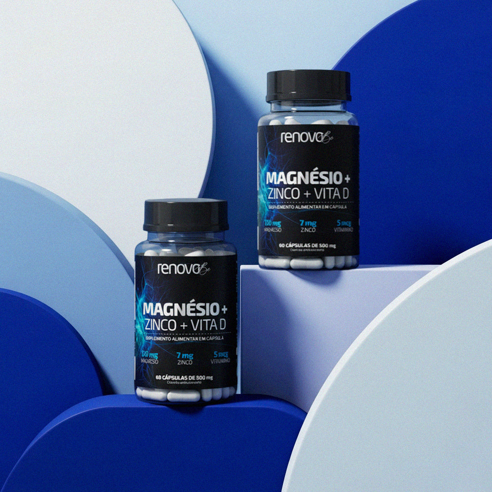 Magnésio com Zinco e Vitamina D
