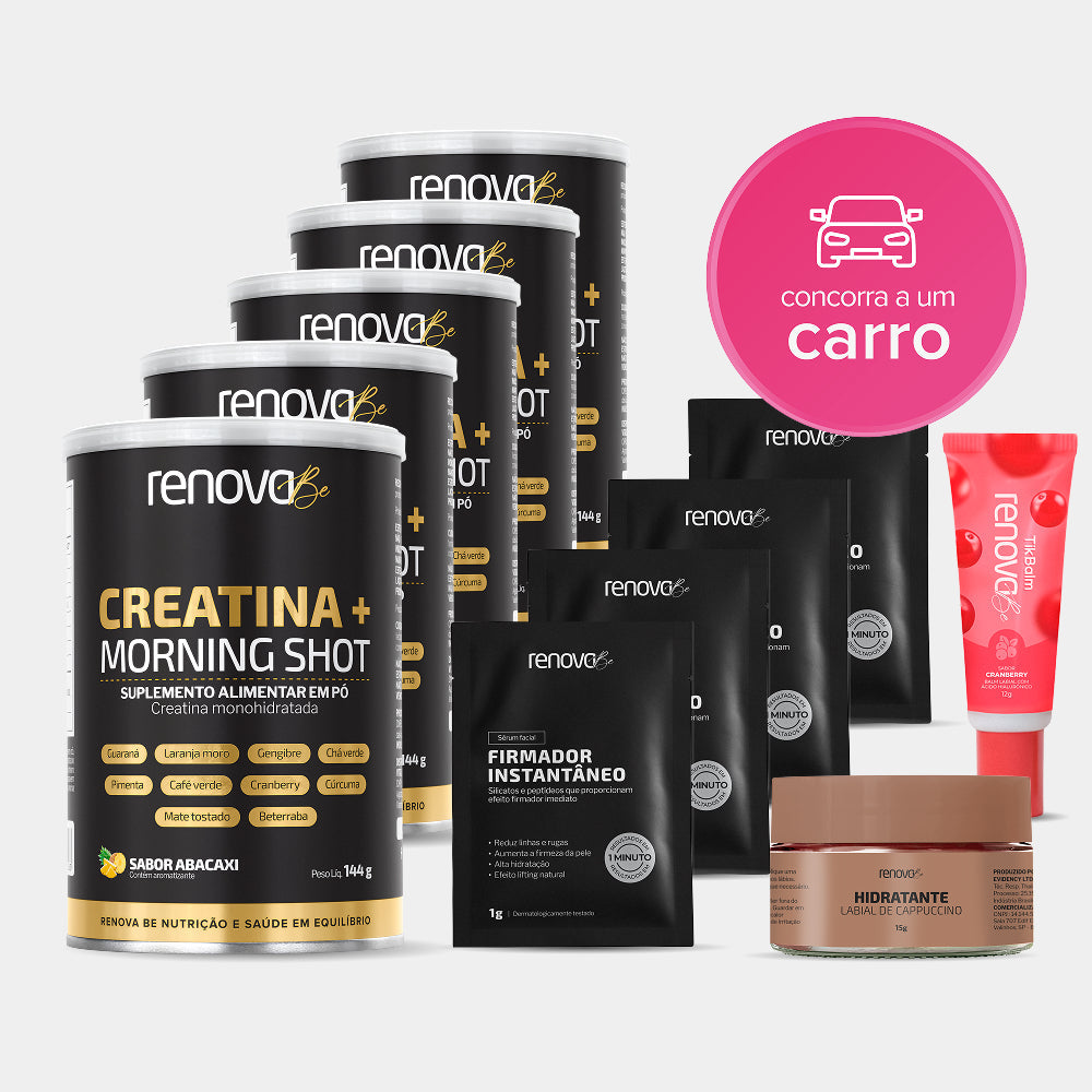 Creatina com Morning Shot - Exclusivo